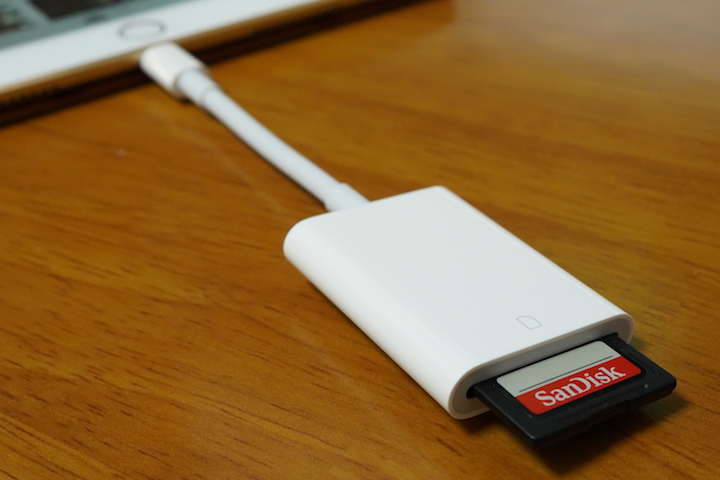 Apple 純正 USB-C SDカードリーダー mac ipad に！